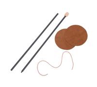 PHENOFICE Wooden Mahl Stick for Artists - 32.5 Inch Beechwood Hand Steadying Tool with Spherical Head, Painter’S Hand Support for Accurate Strokes and Fine Art