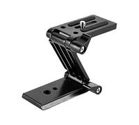 PHENOFICE Z-Shaped Tilt Head Tripod Head Quick Release Plate for DSLR Camera and Digital Camera - Portable Adjustable Angle Compatible with Monopod Slider Rail Gimbal Rig for DIY Photography