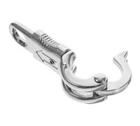 PHENOFICE Zinc Alloy Equestrian Panic Snap Hook 102mm Heavy Duty Quick Release Lock for Horse Tack and Riding Accessories