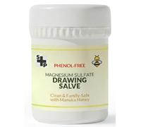 Phenol-Free Magnesium Sulphate Paste with Manuka Honey - S&P Drawing Ointment for Sensitive Skin, 50g.