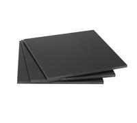 Phenolic Plastic Board, Pack Of 3 Black Bakelite Phenolic Resin Board PCBs 150x150x3-8mm Elec Ind Machinery(150x150x3mm)