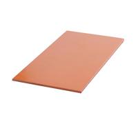 Phenolic Plastic Board, Phenolic Resin Laminated Sheet for Modeling Multicolor Multiple Thicknesses 30cm x 50cm(Thickness:1mm(Drak red))