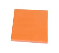 Phenolic Plastic Sheet Orange Red PFCC Electric Cloth Pattern Board, Thickness 1mm-20mm Industrial Phenolic Sheet 1pc(500x500x20mm)