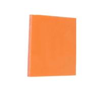 Phenolic Plastic Sheet Orange Red PFCC Electric Cloth Pattern Board, Thickness 1mm-20mm Industrial Phenolic Sheet 1pc(300x500x3mm)