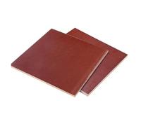 Phenolic Resin Sheets 1-25mm, Brown Cotton Fabric Bakelite Board, High Temperature Insulation Panel for Electrical & Mechanical Use(25x150x150mm)