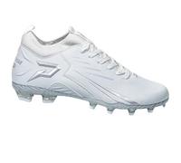 Phenom Elite Quantum Speed 2.0 Football Cleats - Team Color | Men's Lightweight Speed Performance Cleats, White, 7 UK