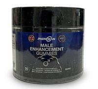 Phenoman Vegan Gummies for Men - Daily Supplement with Vitamin B12, Vitamin B9 & Organic Pomegranate - 30 Gummies, 1 Month Supply