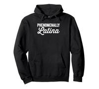 Phenomenally Latina Pro Women's Rights Sweatshirt (Dark) Pullover Hoodie