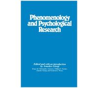 Phenomenology and Psychological Research