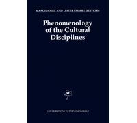Phenomenology of the Cultural Disciplines