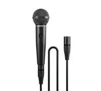 Phenyx Pro Dynamic Vocal Microphone, Cardioid Microphone with ON/Off Switch, 16.4 ft XLR Cable, Mic Clip, Storage Bag, Wired Handheld Mic for Singing, Stage, Studio, Karaoke (PM-25S)