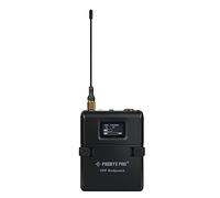 Phenyx Pro Wireless Bodypack Transmitter, UHF Bodypack Microphone for PTU-1U/PTU-2U True Diversity Wireless Microphone Systems, w/Tunable Channels, Mute Function (PWB-12)