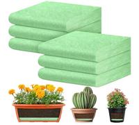 phepetroll 6 PCS Flower Pot Filler Insert 31.5''x 11.8'' Green Plant Pot Filler Drainage Insert Lightweight Planter Drainage Materials for Planter Indoor Outdoor Gardening Plants Container