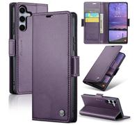Phernykas Wallet Case for Samsung Galaxy S25 FE, Purple