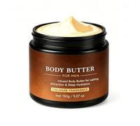 Pheromone Body Butter for Men, Cologne Fragrance Moisturiser，1Pack | Scented Mens Body Cream with Shea Butter, Fast-Absorbing Hydration for Dry Skin, Long-Lasting Nourishing Cream, Not Greasy