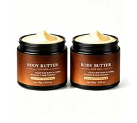 Pheromone Body Butter for Men, Cologne Fragrance Moisturiser，2Pack | Scented Mens Body Cream with Shea Butter, Fast-Absorbing Hydration for Dry Skin, Long-Lasting Nourishing Cream, Not Greasy