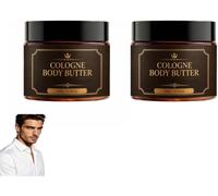 Pheromone Body Butter for Men,Cologne Scented Body Cream with Shea Butter,Long-Lasting Nourishing Cream for Dry & Sensitive Skin