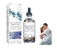Pheromone Body Oil for Women, Woman Body Oils Perfume, With Rose Petal & Sweet Almond Oil, Moisturizes Skin, Hydrating, Boosts Confidence & Social Allure, Long-Lasting Fragrance for Daily Use (30ml)