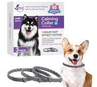 Pheromone Calming Collar for Dogs - Training Ties er Behavior Control, Natural Support for Dog Stress Reduction, Flat