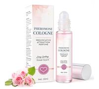 Pheromone Eau de Parfum for Women, 20 ml in Rollerball | With Rose Oil for Applying to Neck & Wrist | Concentrated Fragrance in Practical Application