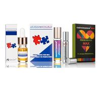 Pheromone for Men ANDROSTENONUM&MAX Male Pheromone Perfume for Men Long Lasting Cologne Original Pheromone Spray Aftershave Mens Fragrance Infused Phermone Oil Pheremone for Him Essence 5ml+10ml+8ml