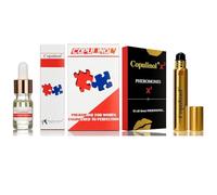 Pheromone for Women COPULINOL&X2 Female Pheromone Perfume for Women Original Strong Pheromone Cologne Gift for Her Womens Fragrance Feromon Perfume Scent Infused Essential Oil Essence 10ml+5ml+8ml