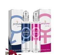 Pheromone Perfume for Men, Cupids Hypnosis Cologne for Men Women, Mens Pheromone Roller Ball Perfume Fall in Love with You, Magical Cupid Fragrances Romantic Perfumes Spray (30ml, 2PC BU+PK)