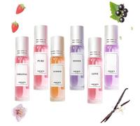 Pheromone Perfume for Women,Wonderful Scent,Luxury Fragrance Ladies Perfumes,Roller Pheromone Perfume,Original Pheromone Infused Essential Oil Perfume,Long Lasting Perfumes (6PC)