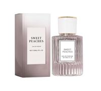 Pheromone Perfume Woman, Enhanced Scents Pheromone Perfume, Perfume with Essential Oils, Always Wear It with You, Fresh and Long-Lasting, Elegant Style (Peach Vanilla Flavor)