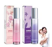 Pheromone Perfume Woman, Enhanced Scents Pheromone Perfume, Pheromone Collection, Pheromone Perfume, Pheromone Perfume for Women (Pink+Purple)