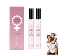 Pheromone Perfume Woman, Secret Pheromone Perfume, Pheromone Perfume for Women for Attracting Men, Light Floral Perfume with Desert Rose Fragrance (2 Pieces)