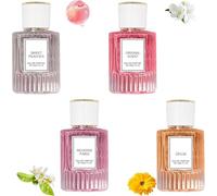 Pheromone Scent Collection, Pheromone Perfume, Pheromone Perfume for Women, Enhanced Scents Pheromone Perfume, Long-Lasting Roll On Pheromones (4PCS)