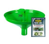 Pheromone Water Trap with Lure Plutella xylostella Lure for Catch Insect/Moth Diamond Black Moth (Plutella xylostella) (10)