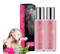 Pheromones Perfumes for Women, Vegan Cruelty-Free Travel Perfume,Enhance Charm & Confidence,Long Lasting Roll on Pheromone Perfume to Attract Men (2 Pcs)