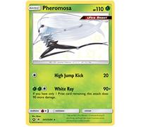 Pheromosa SV5/SV94 Shiny Rare Pokemon Card (Hidden Fates) + 1x TitanCards® Toploader