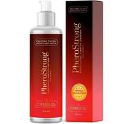 PheroStrong Limited Edition Massage Oil with Pheromones for Women, Lightweight Scented Body Oil with Blackcurrant, Freesia, Rose and Vanilla, 100 ml