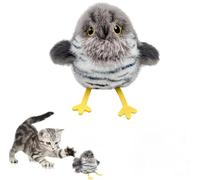 PHFDQKG Rechargeable flapping bird cat toy, a cat entertainment toy with motion sensing, one-touch activation of catnip, and three flapping modes.