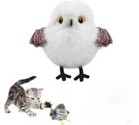 PHFDQKG Rechargeable flapping bird cat toy, a cat entertainment toy with motion sensing, one-touch activation of catnip, and three flapping modes.