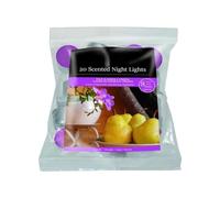 PHG Fresh Quality Scented Tealight Candles with 8 Hour Burn Time | Long-Lasting Set | Fancy Home Decoration (Pear Blossom & Freesia)