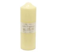 PHG Premium Edition Vanilla Fragranced Pillar Candle | Stylish Long-Lasting Scented Pillar Candles | Classic Pillar Candles | Decorative Pillar Candles | Multipack (Single Pack, 150 Hour)