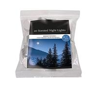 PHG Pure Organic Palm Wax-Scented Tealight Candle|Long-Lasting Tealight Candles | Cotton Wick Candle | Household Tea Lights | Decorative Tea Lights | 8 Hours | White | Midnight Patchouli Aroma