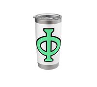 Phi - 21st Letter of the Gr lphabet Stainless Steel Insulated Tumbler