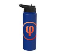 Phi - 21st Letter of the Gr lphabet Stainless Steel Insulated Water Bottle