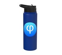Phi - 21st Letter of the Gr lphabet Stainless Steel Insulated Water Bottle