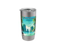 Phi Phi Islands Thailand Vintage Stainless Steel Insulated Tumbler