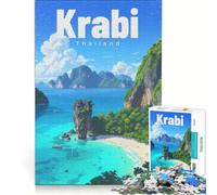 Phi Phi Islands Tranquil Horizon for Adults 1000 Piece Puzzle | But Fun And Humorous for the whole family Unique Birthday and Xmas Gifts 38x26cm