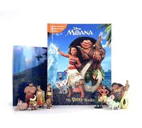 Disney Moana My Busy Books - Storybook, 10 figurines, playmat