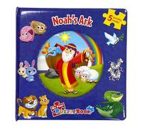 Phidal Noah's Ark My First Puzzle Book - Jigsaw Puzzles for kids, 10-page board book, 5 puzzles to enjoy