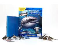 Phidal World of Sharks My Busy Books - Storybook, 10 figurines, playmat