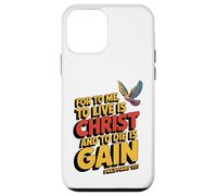 Phil. 1:21 - To Live I Christ, To Die Is Gain Case for iPhone 12 mini